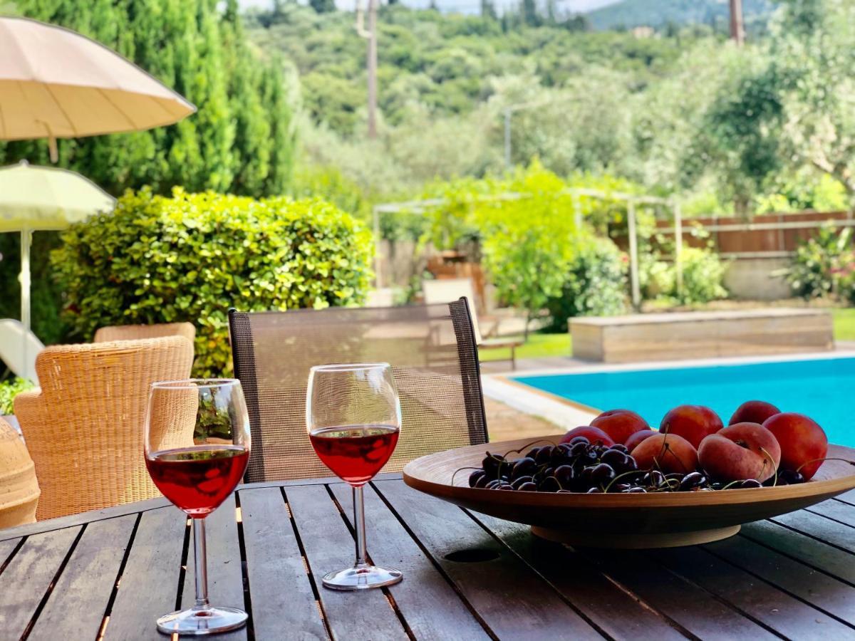 Gialos Villas 1-2 With A Private Pool ميكروس جيالوس المظهر الخارجي الصورة