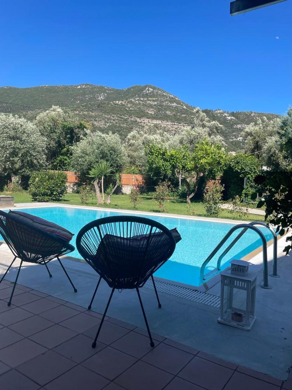 Gialos Villas 1-2 With A Private Pool ميكروس جيالوس المظهر الخارجي الصورة