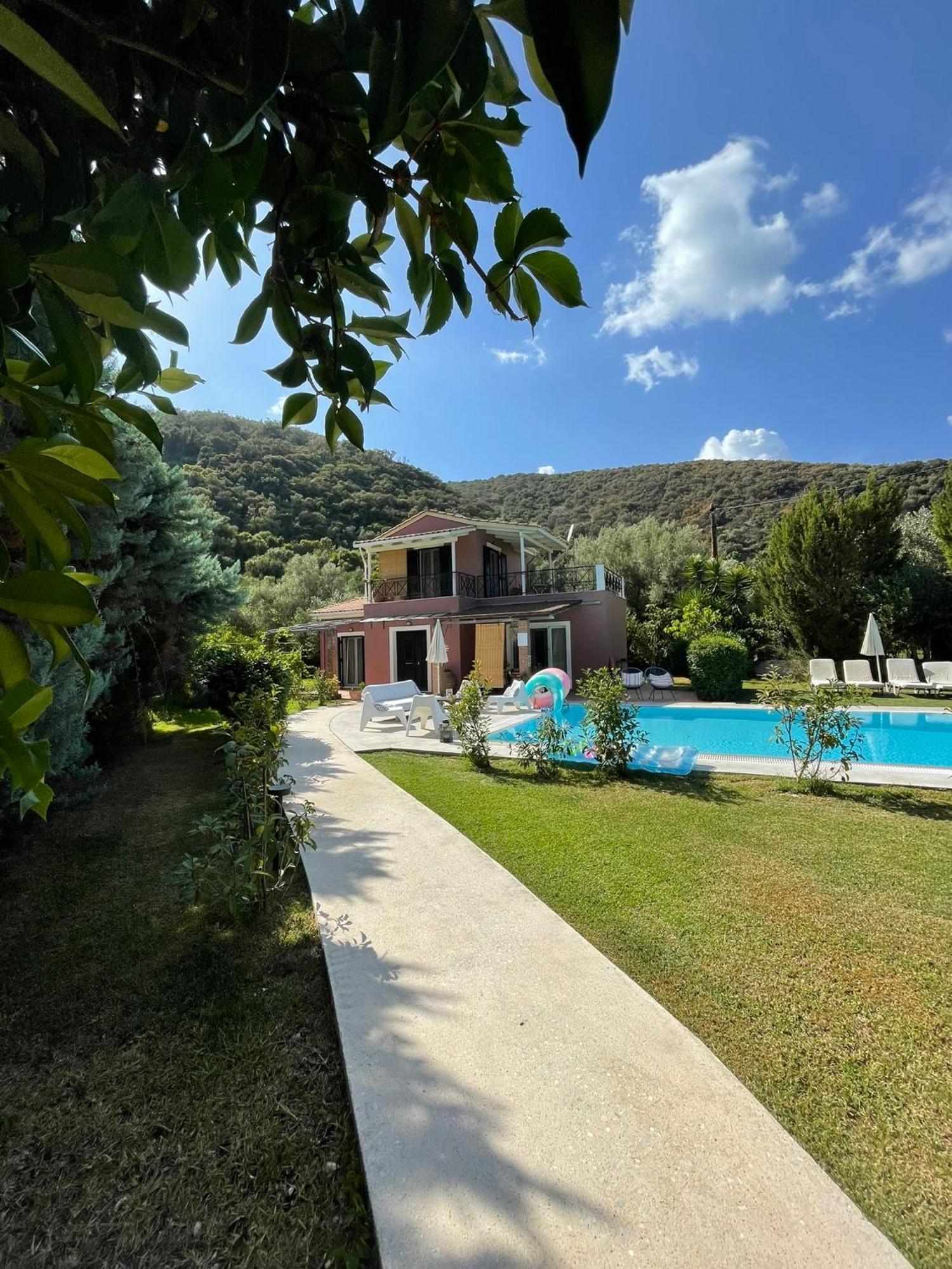 Gialos Villas 1-2 With A Private Pool ميكروس جيالوس المظهر الخارجي الصورة